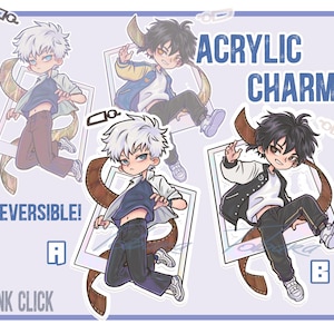 LINK CLICK Acrylic charms