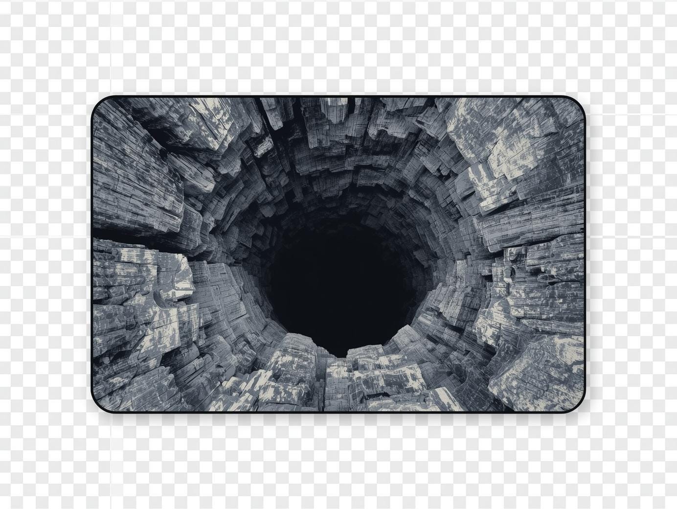 Fake Abyss Rug Abyss Rug Print: Deep Hole Optical Illusion (digital Download)3d - Etsy