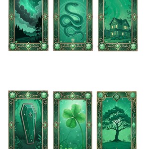36 Lenormand – Cartes imprimables + Guide | Téléchargement numérique, cartes associatives métaphoriques, Lenormand,
