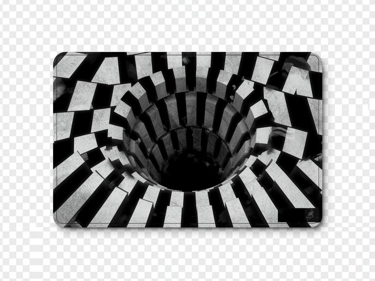 Fake Abyss Rug Abyss Rug Print: Deep Hole Optical Illusion (digital Download)3d - Etsy