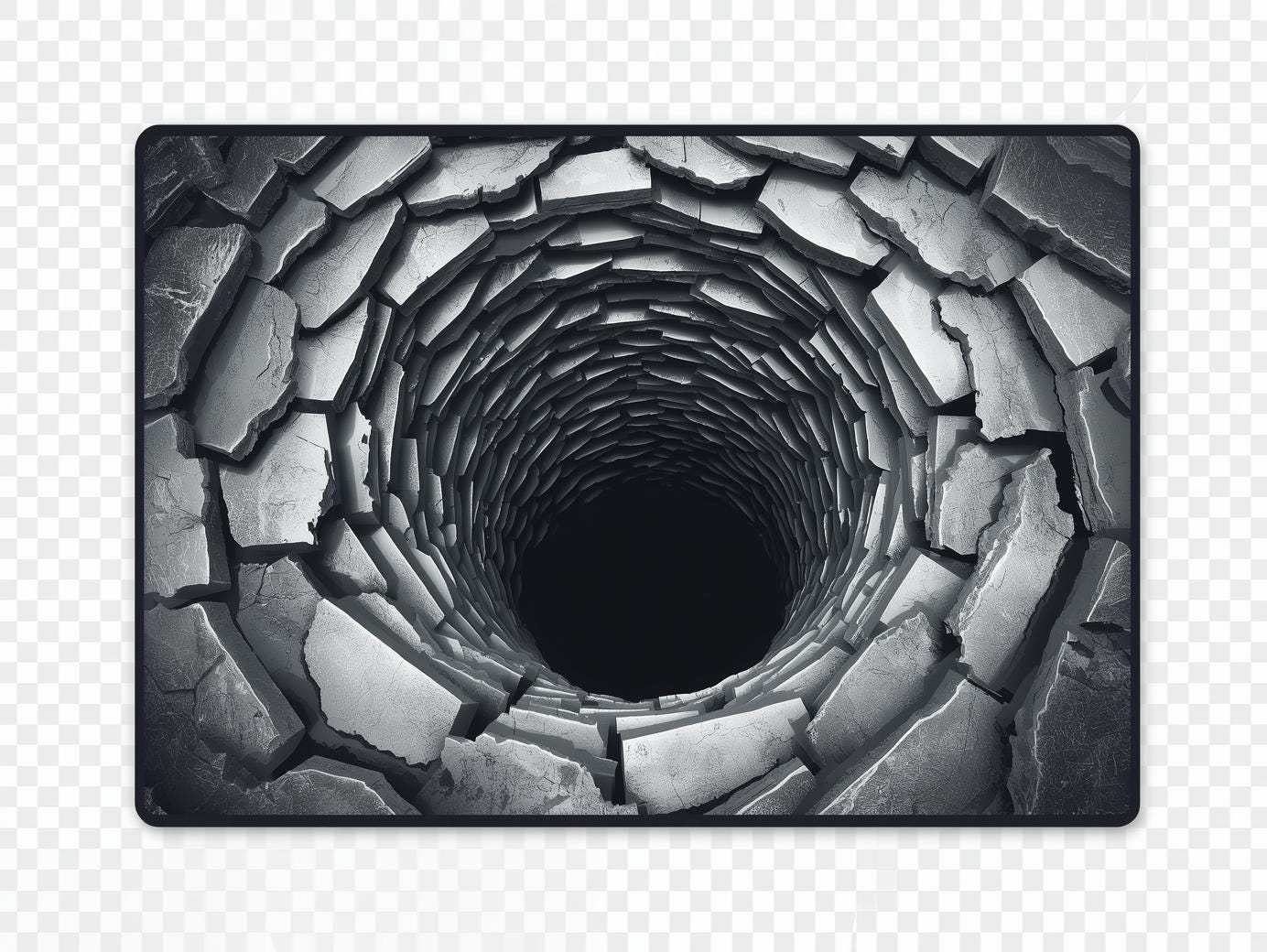 Fake Abyss Rug Abyss Rug Print: Deep Hole Optical Illusion (digital Download)3d - Etsy