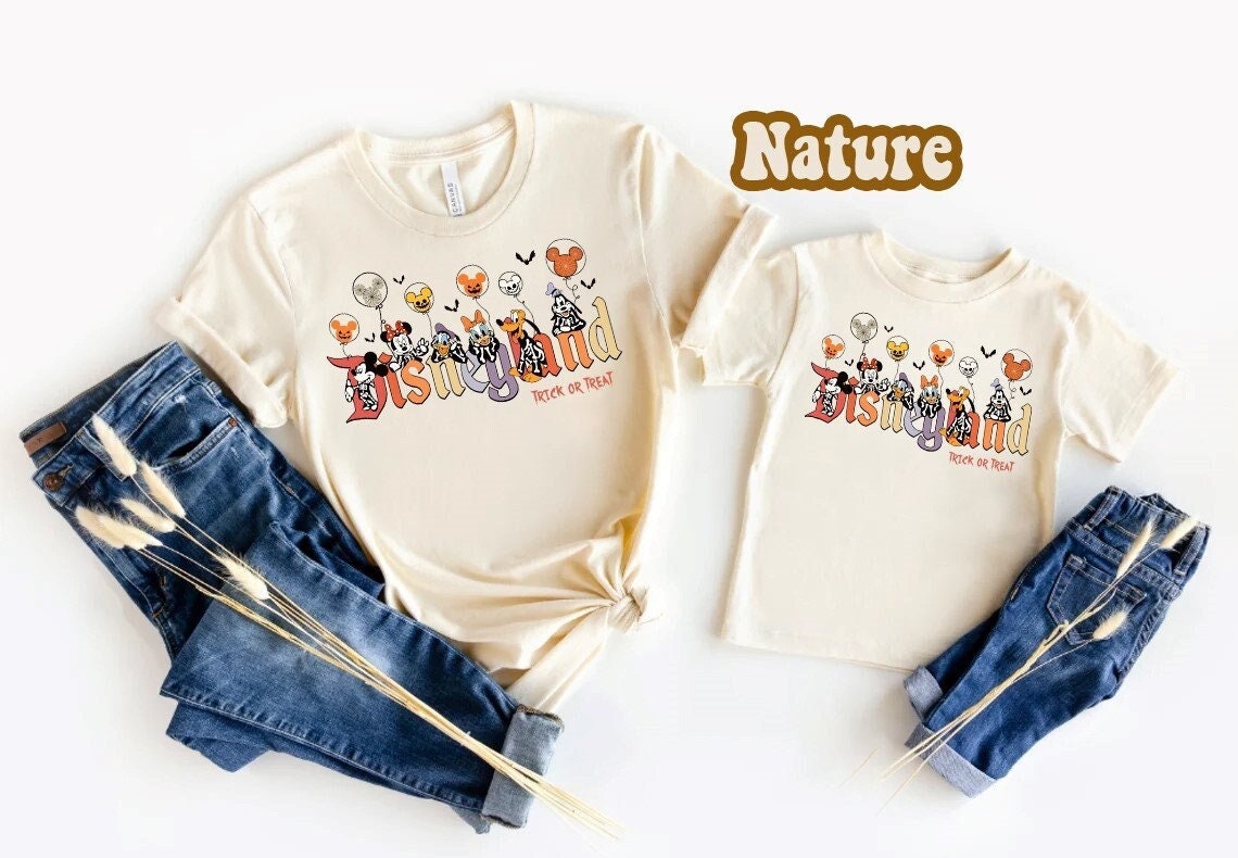 Discover Vintage Disneyland Halloween Family Shirt, Disney Halloween Shirt