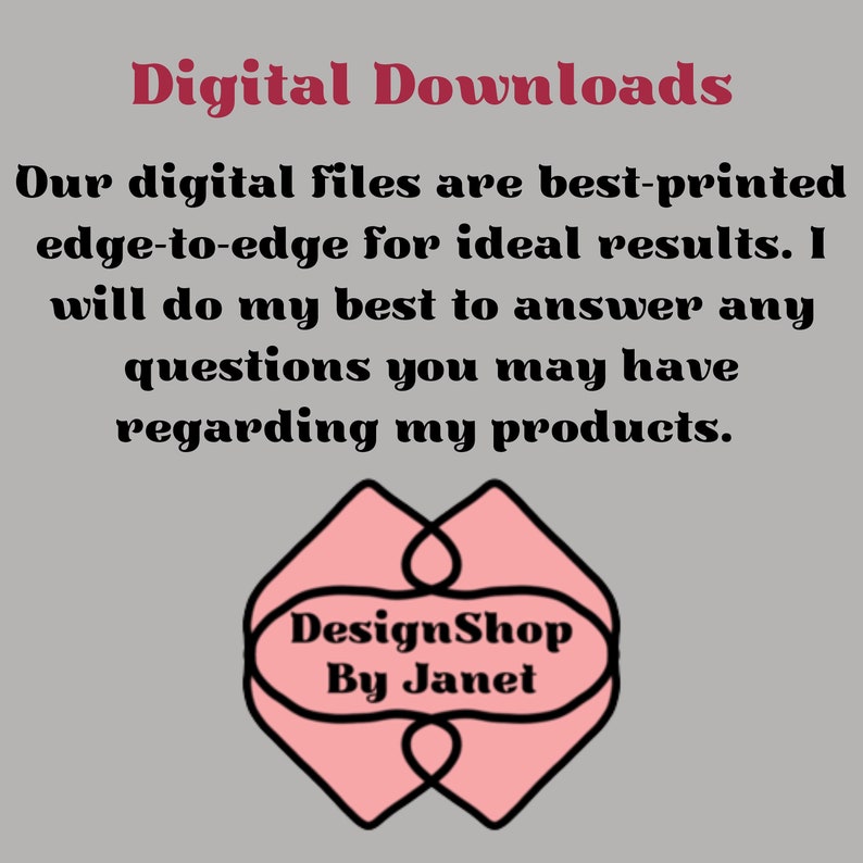 Messy Heart Digital Paper Instant Download Seamless Design 8.5 x 11 Inch Paper Printable image 5