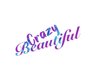 Crazy Beautiful Mini Gloss Hanson-inspired Sticker