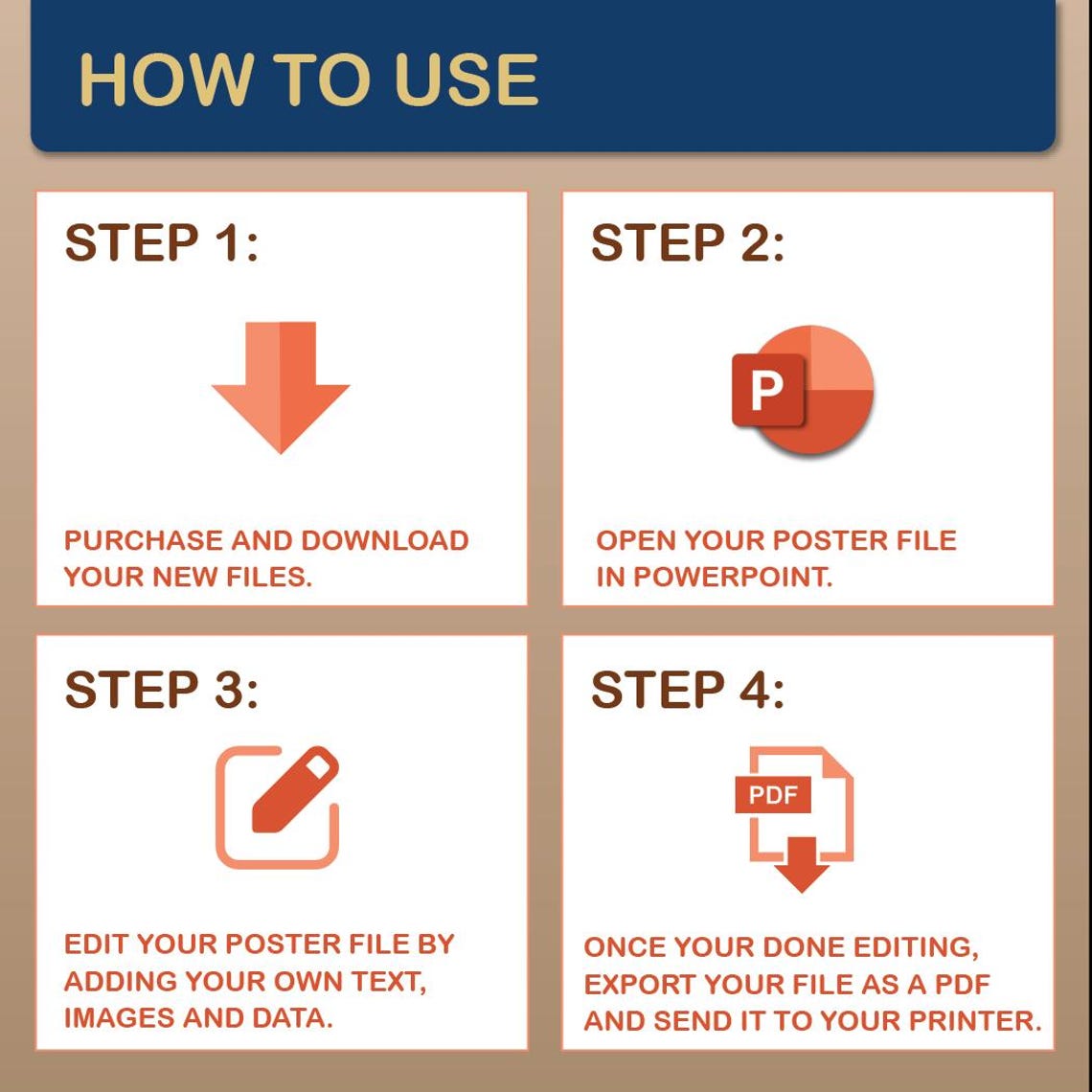 A0 Landscape Academic/research Poster Powerpoint (PPTX) Template ...