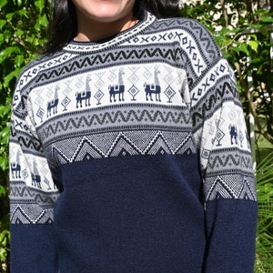 Handmade Alpaca Wool Jacket. (autumn Fields) Unisex