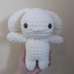 Crochet Bunny Rabbit Plushie | Handmade Amigurumi Bunny