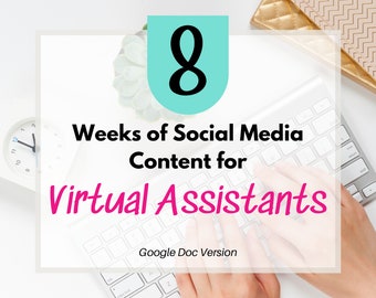 Social Media Content, Facebook Content, Instagram Content, Virtual Assistant Content, Virtual Assistant, Virtual Assistant Captions