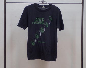 90s ヴィンテージ　STIFF LITTLE FINGERS 来日記念Tシャツ 90s ヴィンテージ STIFF LITTLE FINGERS 来日記念Tシャツ 90s