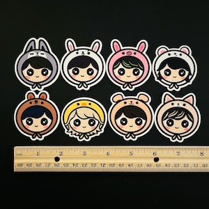 Stray Kids Vinyl Aufkleber Lustige Geschenke für Stray Kinder Fans Bang Chan Lee Wissen Changbin Hyunjin Han Jisung Felix Seungmin IN Stay OT8 SKZ