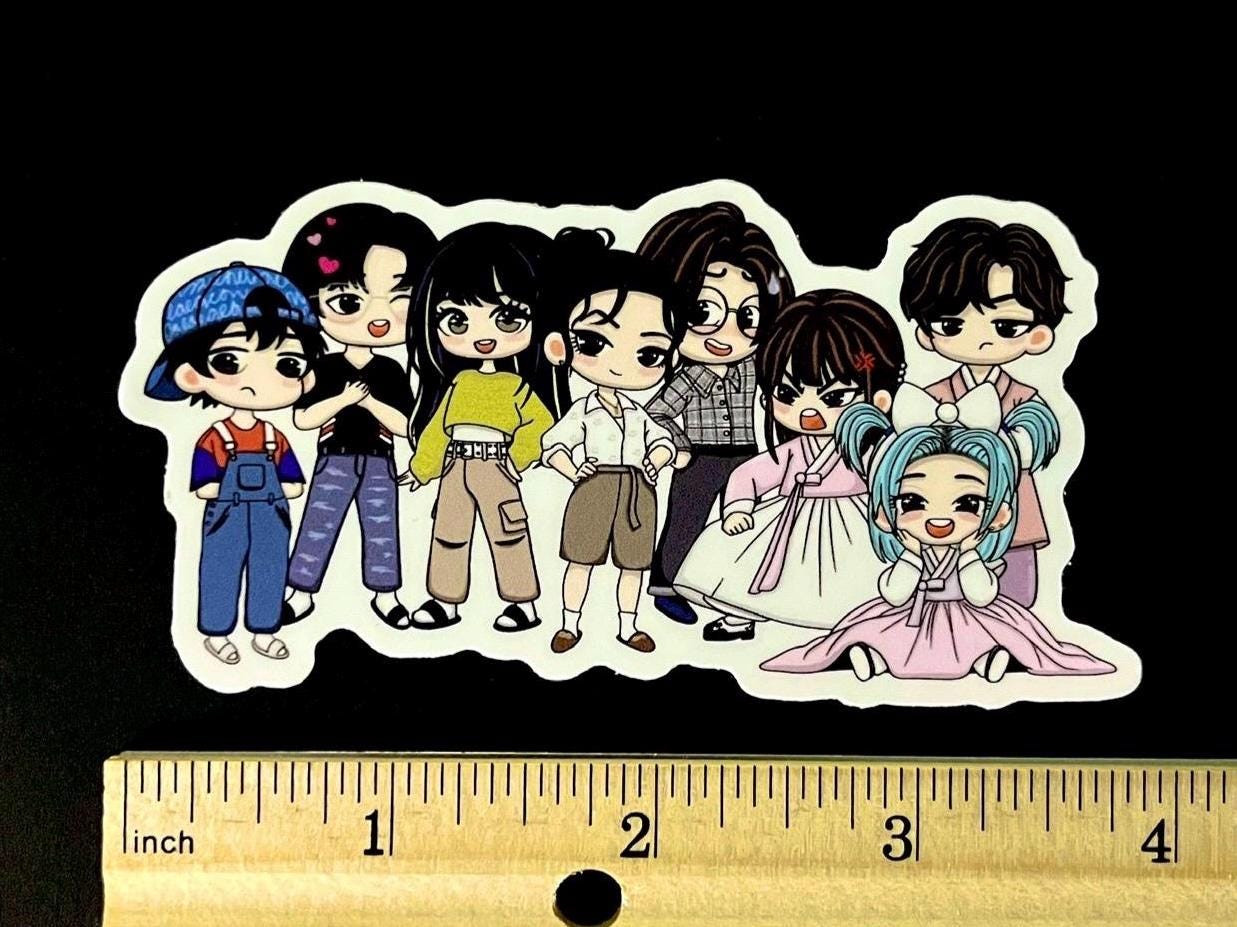 Stray Kids Family Vinyl Sticker, SKZ Code Fan Gift - Etsy