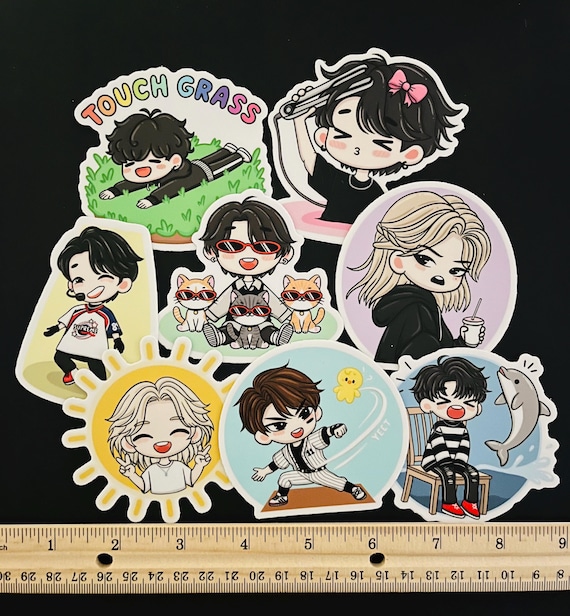 Stray Kids スキズ THIS & THAT FANS ステッカー 50 Stray Kids Vinyl Stickers Funny Cute Gifts for Stray Kids Fans