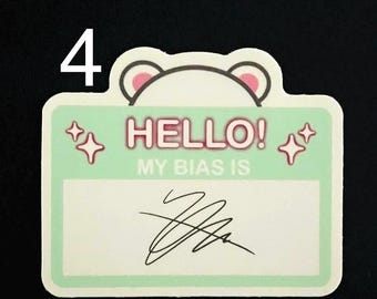 Stray Kids K Pop Skzoo Autograph Bias Vinyl Stickers Gifts for