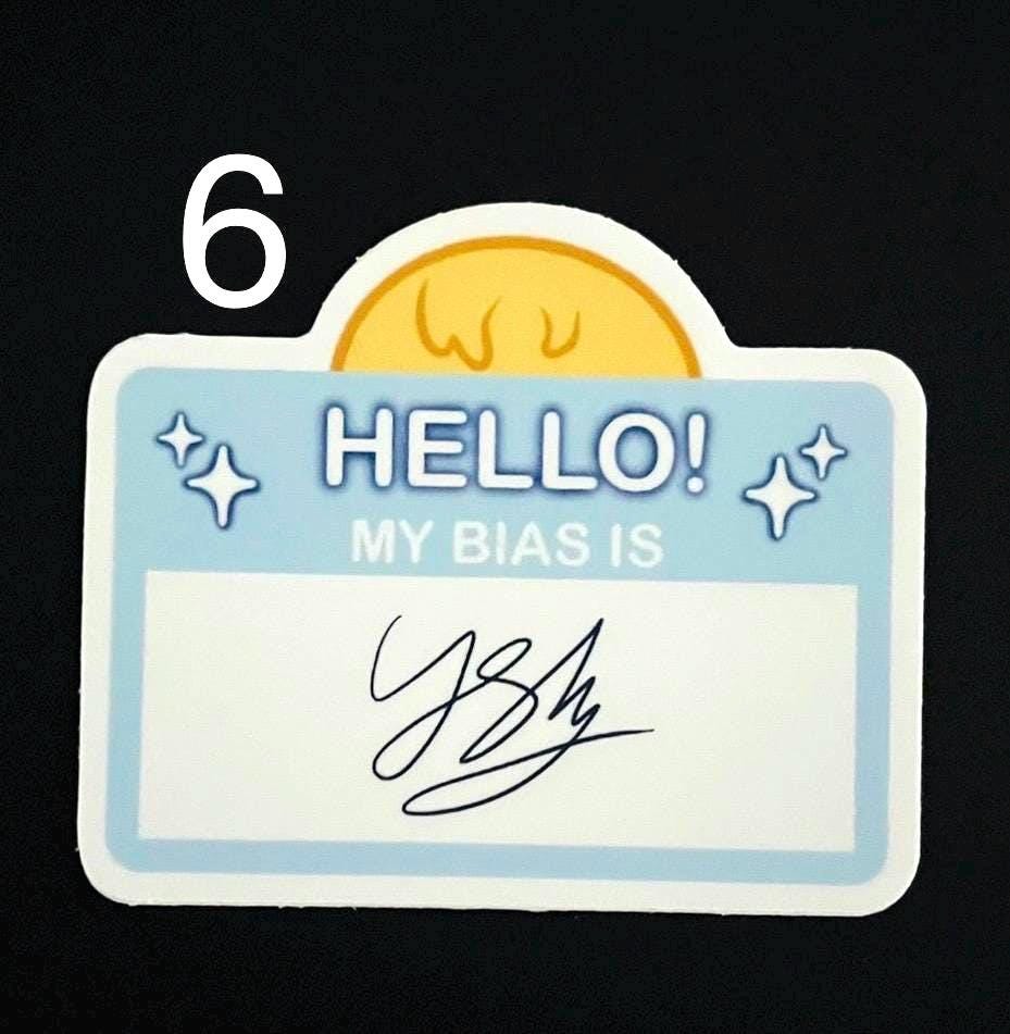 Stray Kids K Pop Skzoo Autograph Bias Vinyl Stickers Gifts for
