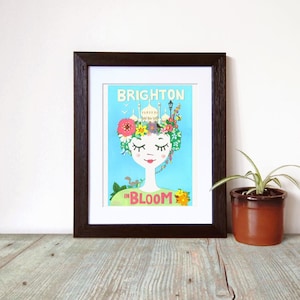 Brighton Pavilion Art Print: Limited Edition Vintage Illustration