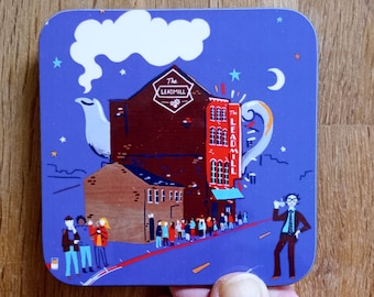 The Leadmill Coaster: Sheffield Gifts, Jarvis Cocker Coaster, Pulp Gift