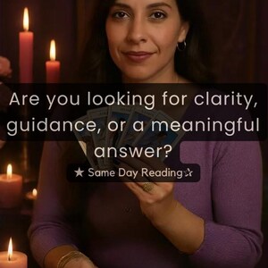 Same Day Personalized Oracle Reading | Channeled Written Message | Emotional & Spiritual Guidance | Intuitive Insight | Gift for Her