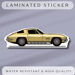2 Classic Car Stickers Car Lover Sticker Toolbox Sticker Die Cut Sticker Car Enthusiast Gift Idea Classic Car Garage Decor Retro Car Sticker