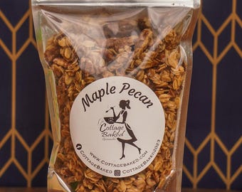 Maple Pecan Granola, Small Batch Gourmet