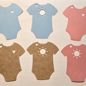 Etichette regalo in carta kraft bianche per scrivere, etichette regalo per nascita, carta kraft, etichette regalo per carta da costruzione