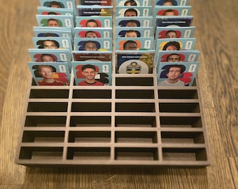 Organizador de cromos Panini Copa Mundial 2026 | 48 compartimentos | Álbum organizador de cromos | PLA impreso en 3D (22 x 22 cm)