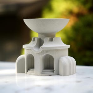 PAWBOWL, Architectural Concrete Sculpture
