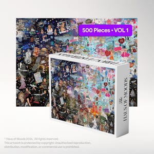 Taylor The Eras Jigsaw Puzzle, Lyrics & Easter Eggs Puzzle (1000, 500) Eras Music Fan Gift,Puzzle Gift for Her, Music Gift, Concert Fan Gift image 5