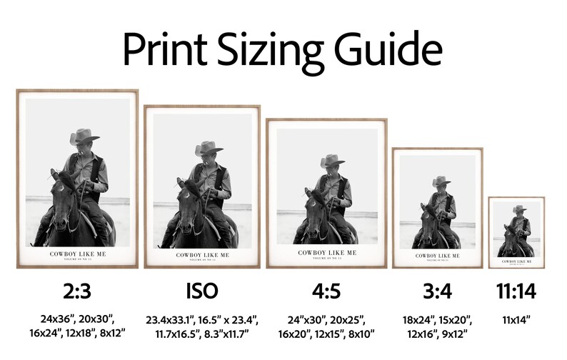 Cowboy Like Me Print | Girly Wall Art (Digital Download) image 2