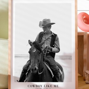Cowboy Like Me Print | Girly Wall Art (Digital Download) image 5