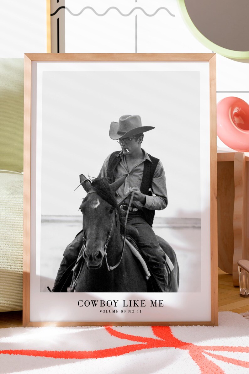 Cowboy Like Me Print | Girly Wall Art (Digital Download) image 5