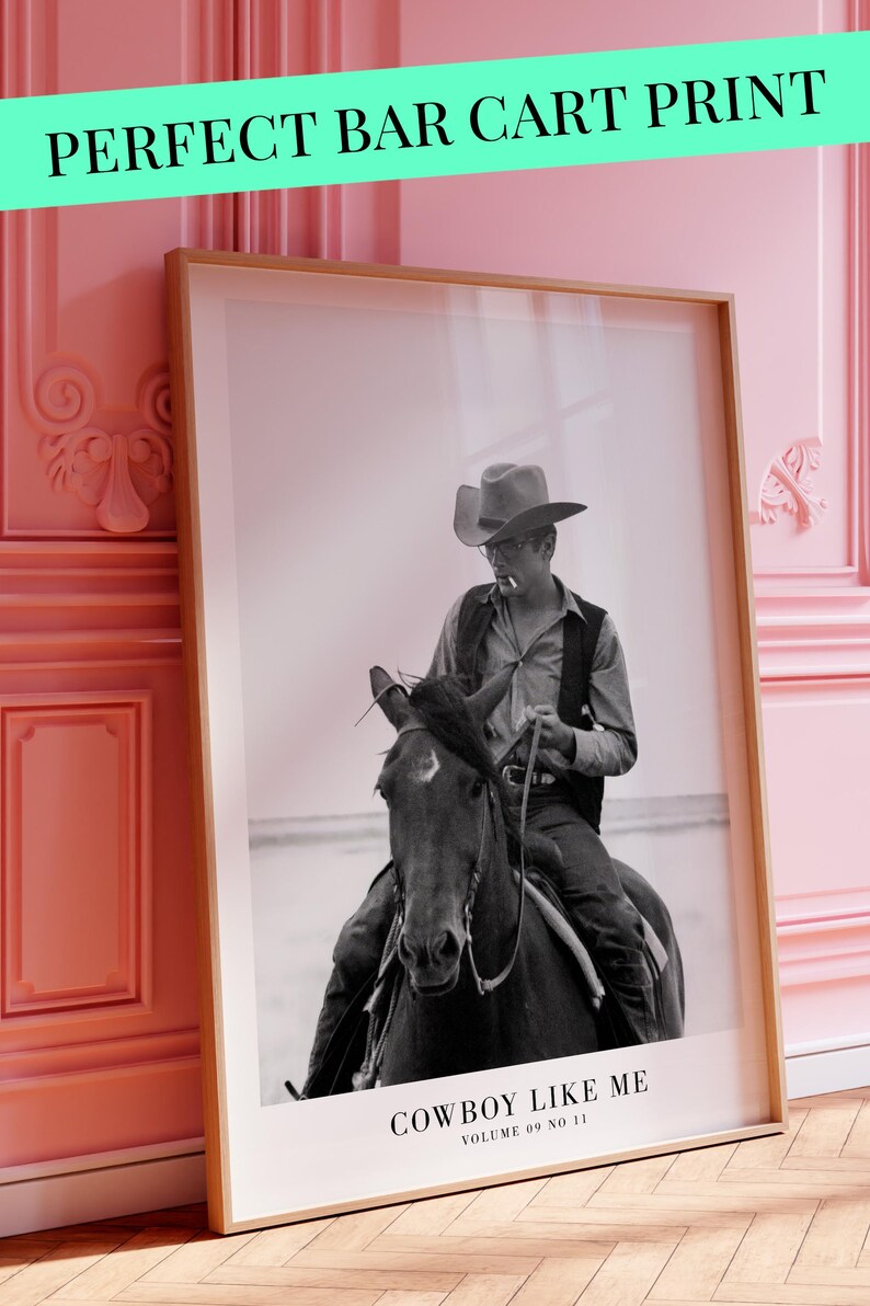 Cowboy Like Me Print | Girly Wall Art (Digital Download) image 17