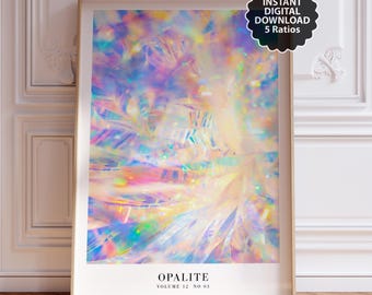 Opalite Song Poster | Music Print | Printable Wall Art | Digital Download Print at Home | Taylor Showgirl Art