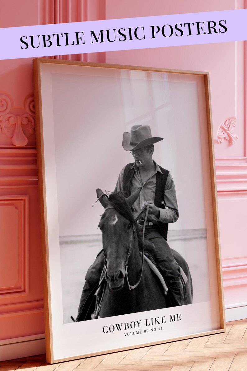Cowboy Like Me Print | Girly Wall Art (Digital Download) image 18