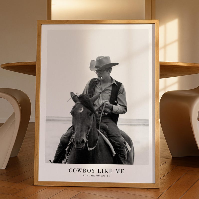 Cowboy Like Me Print | Girly Wall Art (Digital Download) image 7