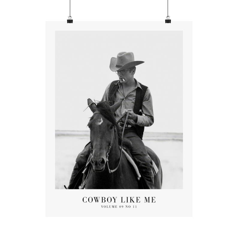 Cowboy Like Me Print | Girly Wall Art (Digital Download) 18″ x 24″