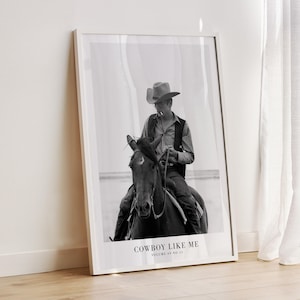 Cowboy Like Me Print | Girly Wall Art (Digital Download) image 8