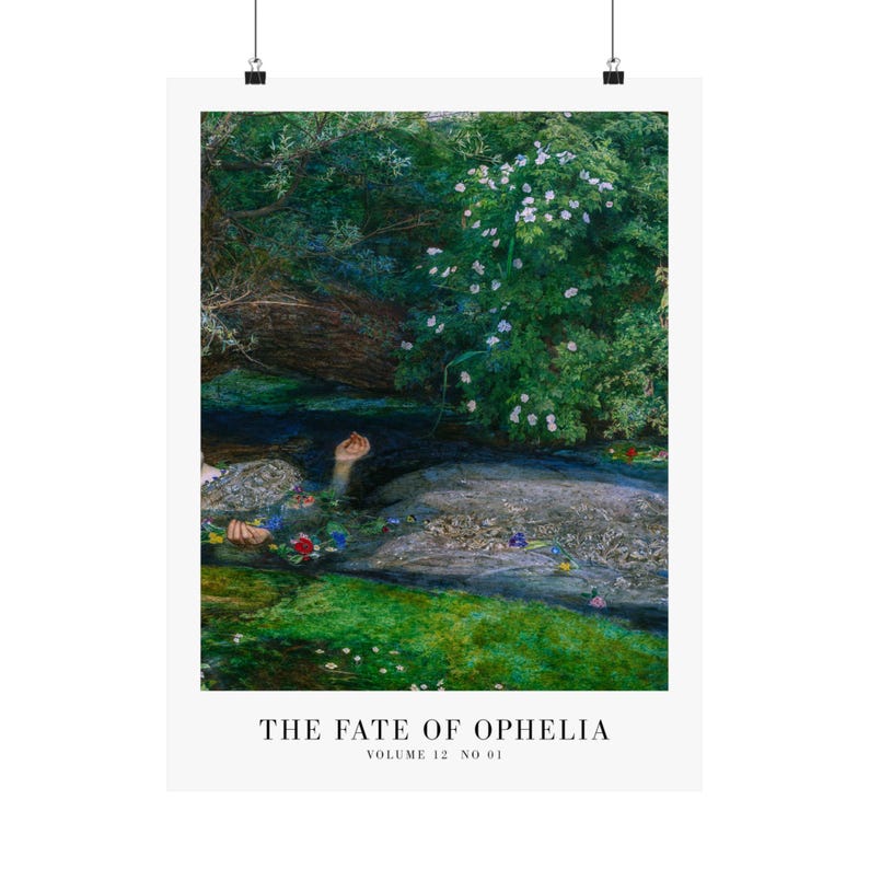 Ophelia Showgirl Poster | Taylor Showgirl Era Song Inspired Print (Physical Print) 12″ x 18″
