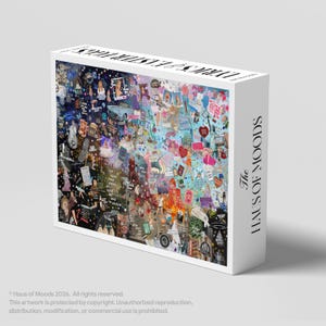 Taylor The Eras Jigsaw Puzzle, Lyrics & Easter Eggs Puzzle (1000, 500) Eras Music Fan Gift,Puzzle Gift for Her, Music Gift, Concert Fan Gift image 9