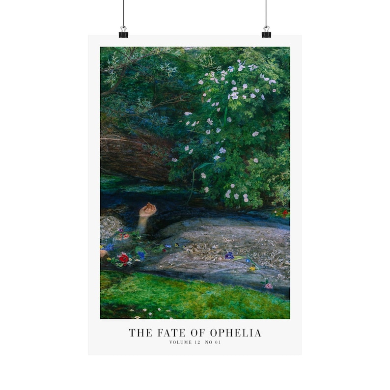 Ophelia Showgirl Poster | Taylor Showgirl Era Song Inspired Print (Physical Print) 24″ x 36″