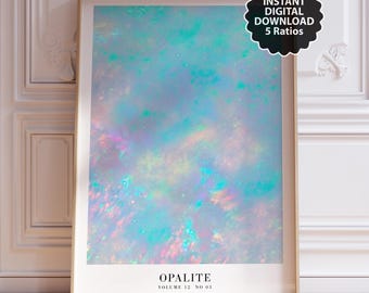 Opalite Song Poster | Music Print | Printable Wall Art | Digital Download Print at Home | Taylor Showgirl Art