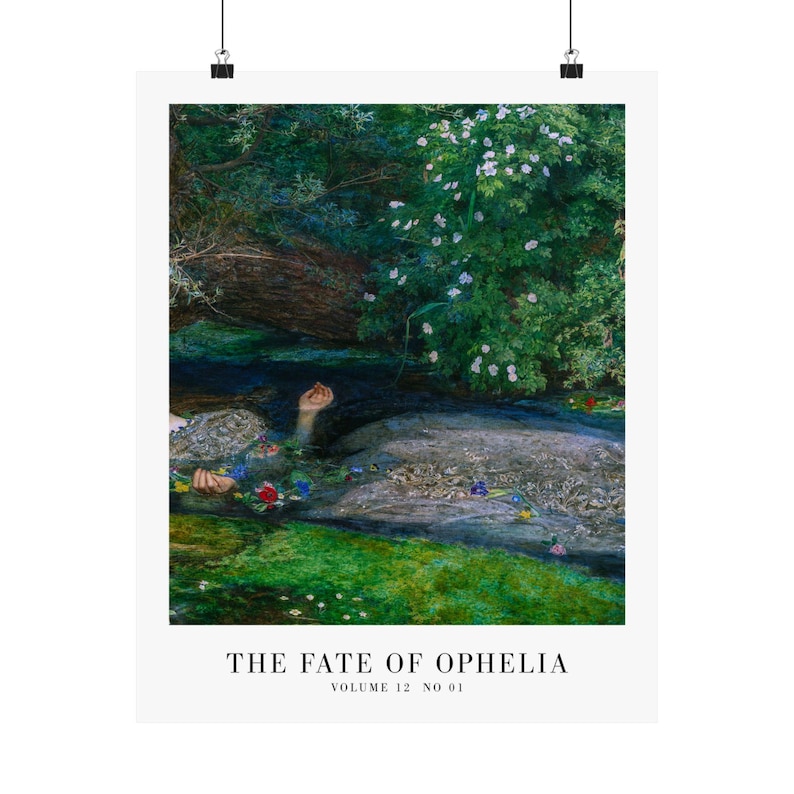 Ophelia Showgirl Poster | Taylor Showgirl Era Song Inspired Print (Physical Print) 20″ x 30″