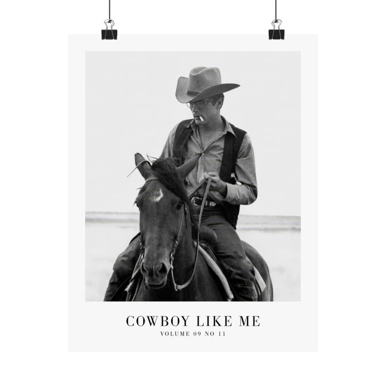 Cowboy Like Me Print | Girly Wall Art (Digital Download) 11″ x 14″