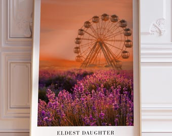Eldest Daughter Song Poster | Taylor Showgirl Era Song Inspired Print (Physical Print)