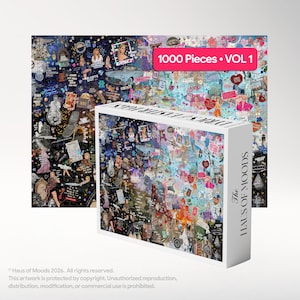 Taylor The Eras Jigsaw Puzzle, Lyrics & Easter Eggs Puzzle (1000, 500) Eras Music Fan Gift,Puzzle Gift for Her, Music Gift, Concert Fan Gift image 6
