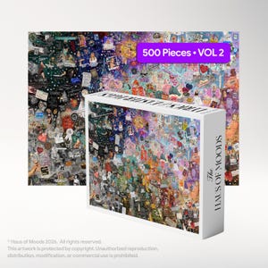 Taylor The Eras Jigsaw Puzzle, Lyrics & Easter Eggs Puzzle (1000, 500) Eras Music Fan Gift,Puzzle Gift for Her, Music Gift, Concert Fan Gift image 4