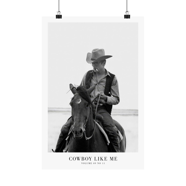 Cowboy Like Me Print | Girly Wall Art (Digital Download) 12″ x 18″