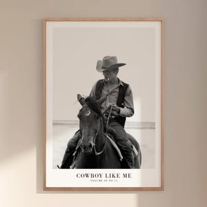 Cowboy Like Me Print | Girly Wall Art (Digital Download) image 3