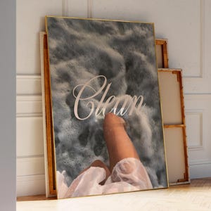 Impresión limpia de 1989 / Arte de pared estético / Regalo de decoración preppy femenina / Arte de pared inspirado en Taylor