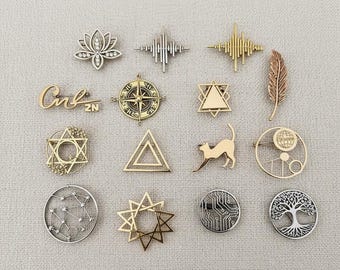 Personalized Logo Brooch, Custom Logo Enamel Brooch, Custom Metal Pins, Enamel Pins, Custom Lapel Pins