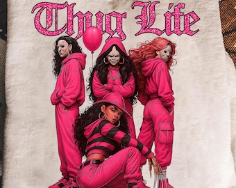 Thug Life Horror Friend Png, pink Halloween Vibes Png, Friends Horror Movie Png, Girls Movie Killer Png, Scary Halloween Png